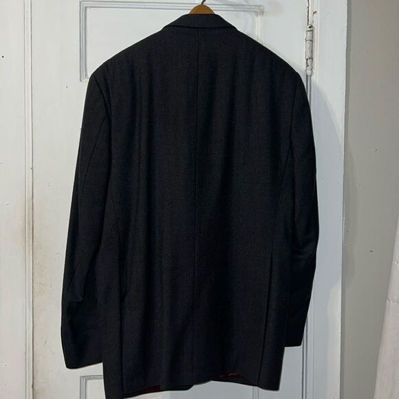 JOSEPH TURNER Dark Grey Wool Sport Coat Blazer-42R - Picture 5 of 9